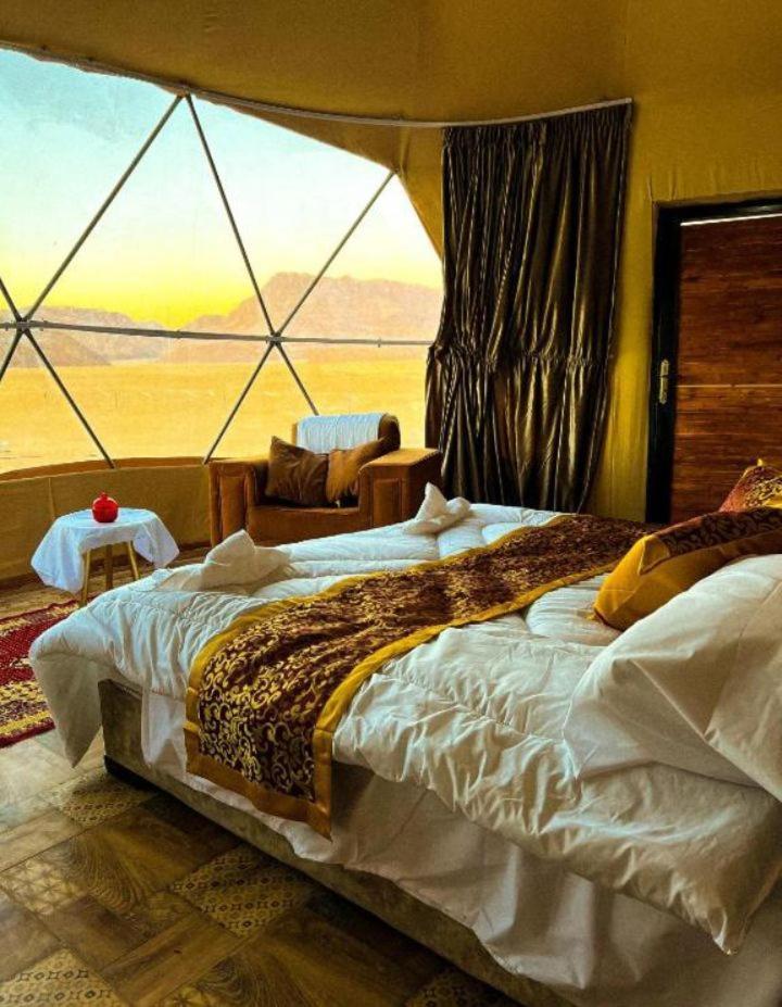 Night Magic Camp Hotel Wadi Rum Ngoại thất bức ảnh